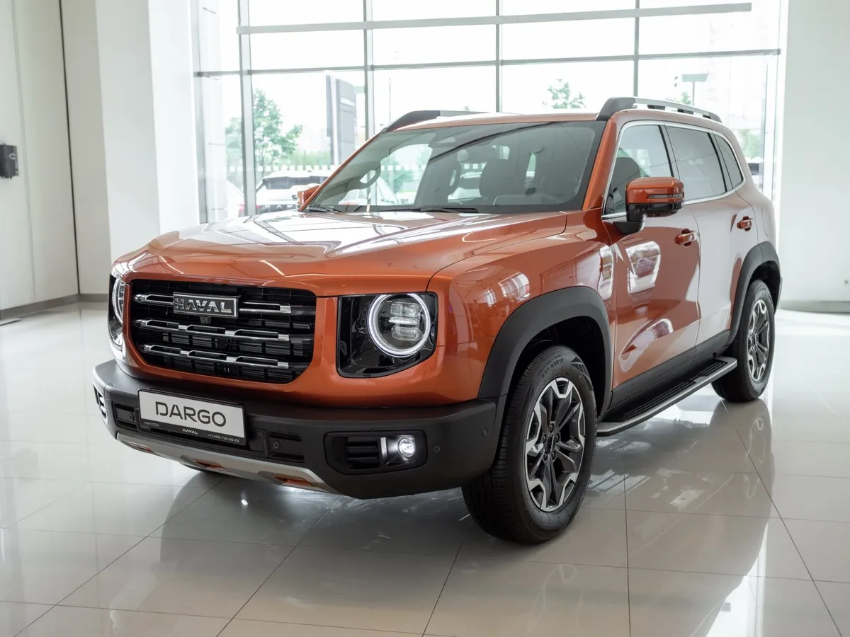 Haval Dargo 2.0T DCT 4WD (200 л.с.) Техно + Оранжевый в АВИЛОН. Слайд №1