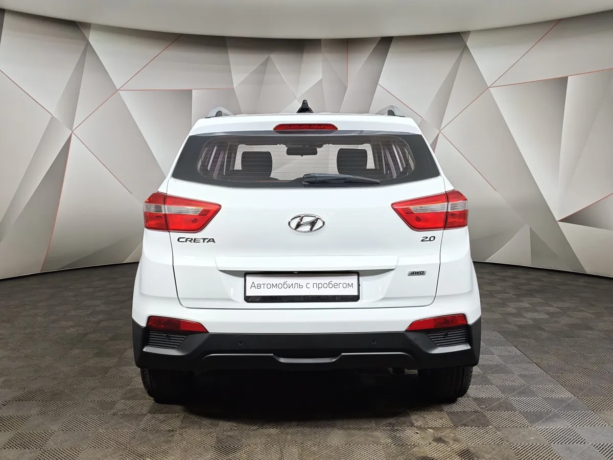 Hyundai Creta 2.0 AT AWD (149 л.с.) Travel + Advanced + Style Белый в АВИЛОН. Слайд №8