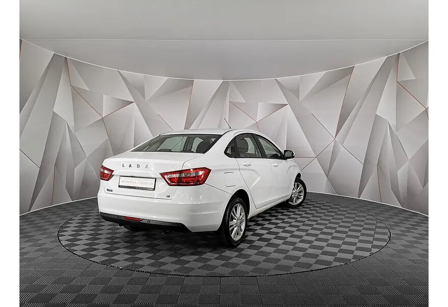 ВАЗ (Lada) Vesta 1.8 AMT (122 л.с.) Белый в АВИЛОН. Слайд №2