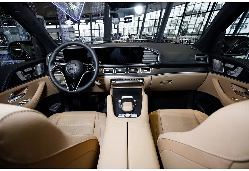 Mercedes-Benz GLE 450d 4MATIC 9G-TRONIC (367 л.с.) Зеленый в АВИЛОН. Слайд №11