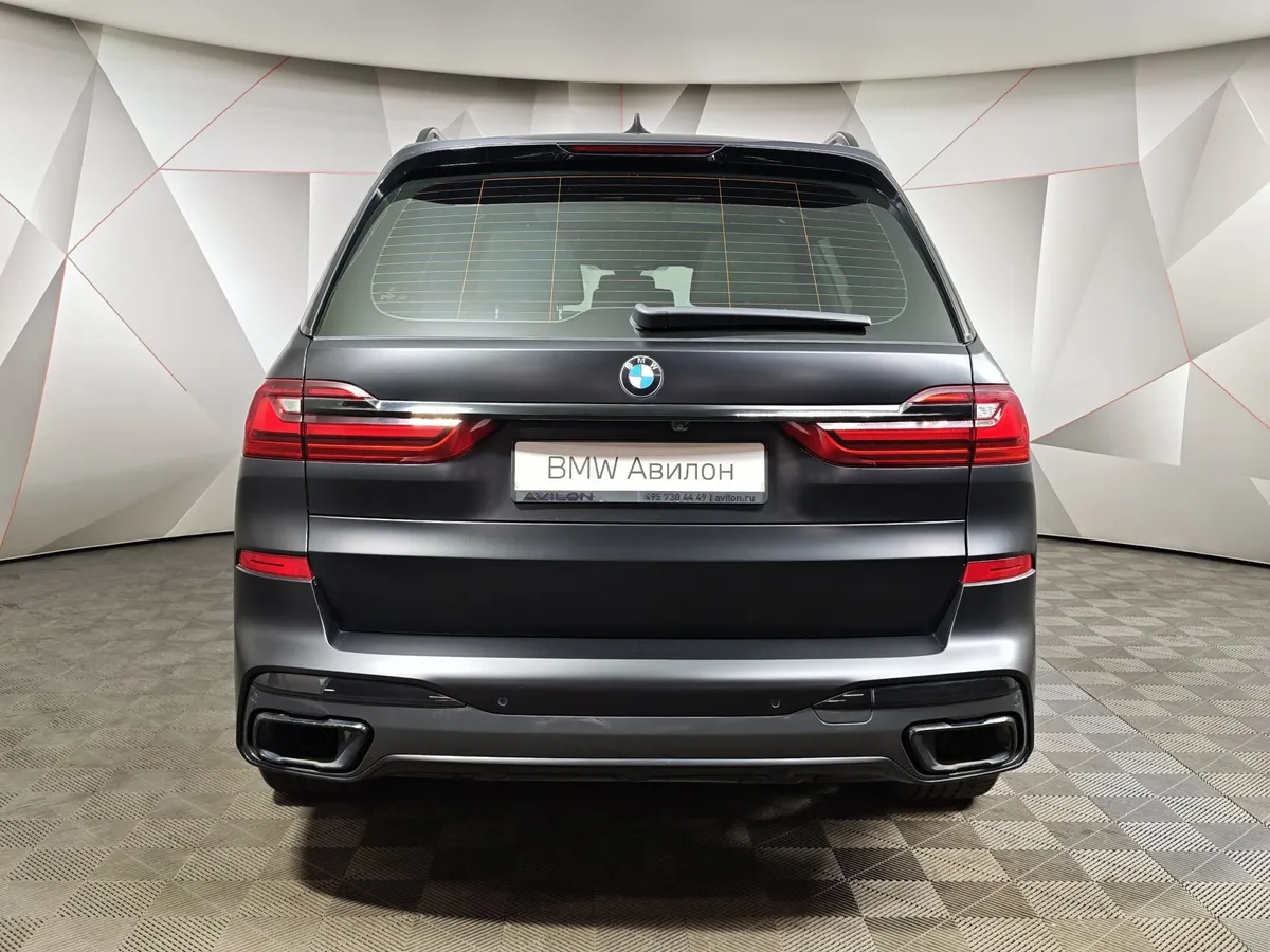 BMW X7 xDrive40d Steptronic (340 л.с.) Базовая (Локальная сборка) Черный в АВИЛОН. Слайд №4