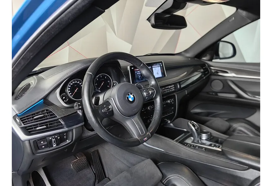 BMW X6 xDrive30d Steptroniс (249 л.с.) Голубой в АВИЛОН. Слайд №12