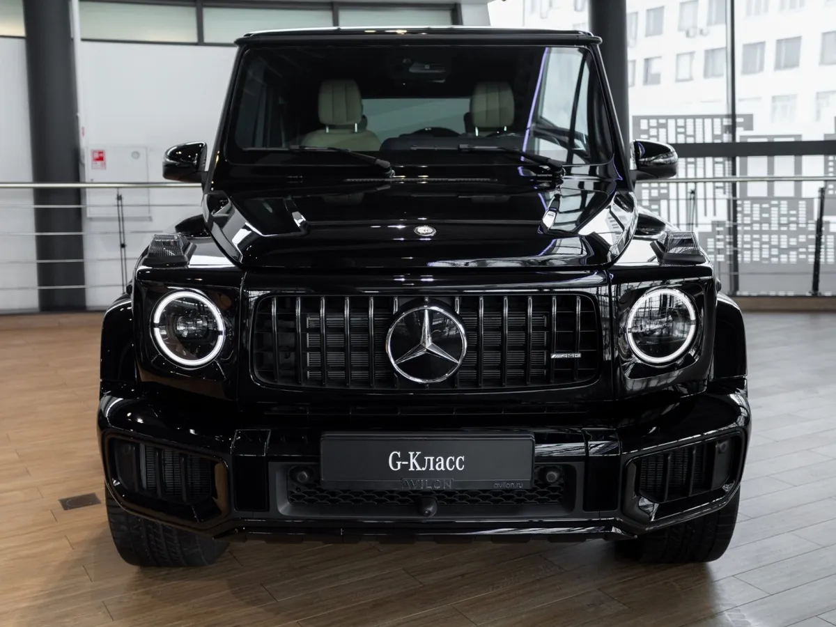 Mercedes-Benz G-Класс G 63 AMG Speedshift 4Matic (585 л.с.) Черный в АВИЛОН. Слайд №4