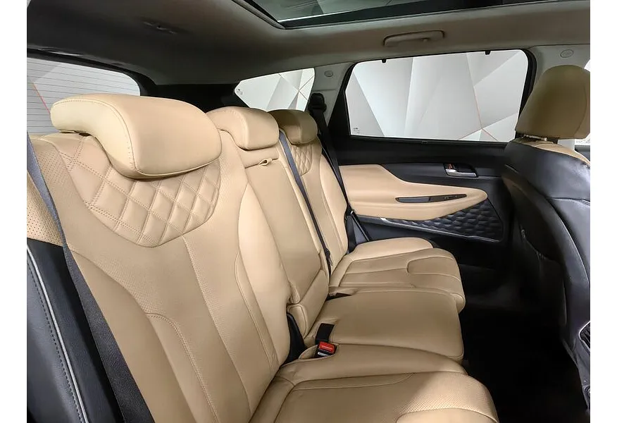 Hyundai Santa Fe 2.2 (200 л.с.) CRDi - 8AT High-Tech + Exclusive Зеленый в АВИЛОН. Слайд №16