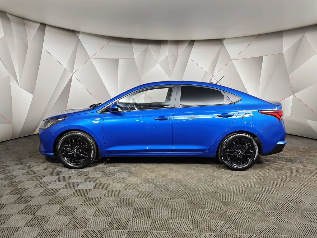 Hyundai Solaris 1.6 MT (123 л.с.) Active Plus Синий в АВИЛОН. Слайд №5