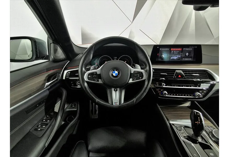 BMW 5 серия 530d xDrive Steptronic (249 л.с.) M Sport Pro Серый в АВИЛОН. Слайд №13