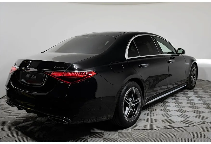 Mercedes-Benz S-Класс S 450 9G-Tronic 4Matic (367 л.с.) Черный в АВИЛОН. Слайд №5