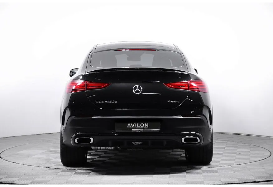 Mercedes-Benz GLE Купе 450 d 4MATIC 9G-TRONIC (367 л.с.) Черный в АВИЛОН. Слайд №4