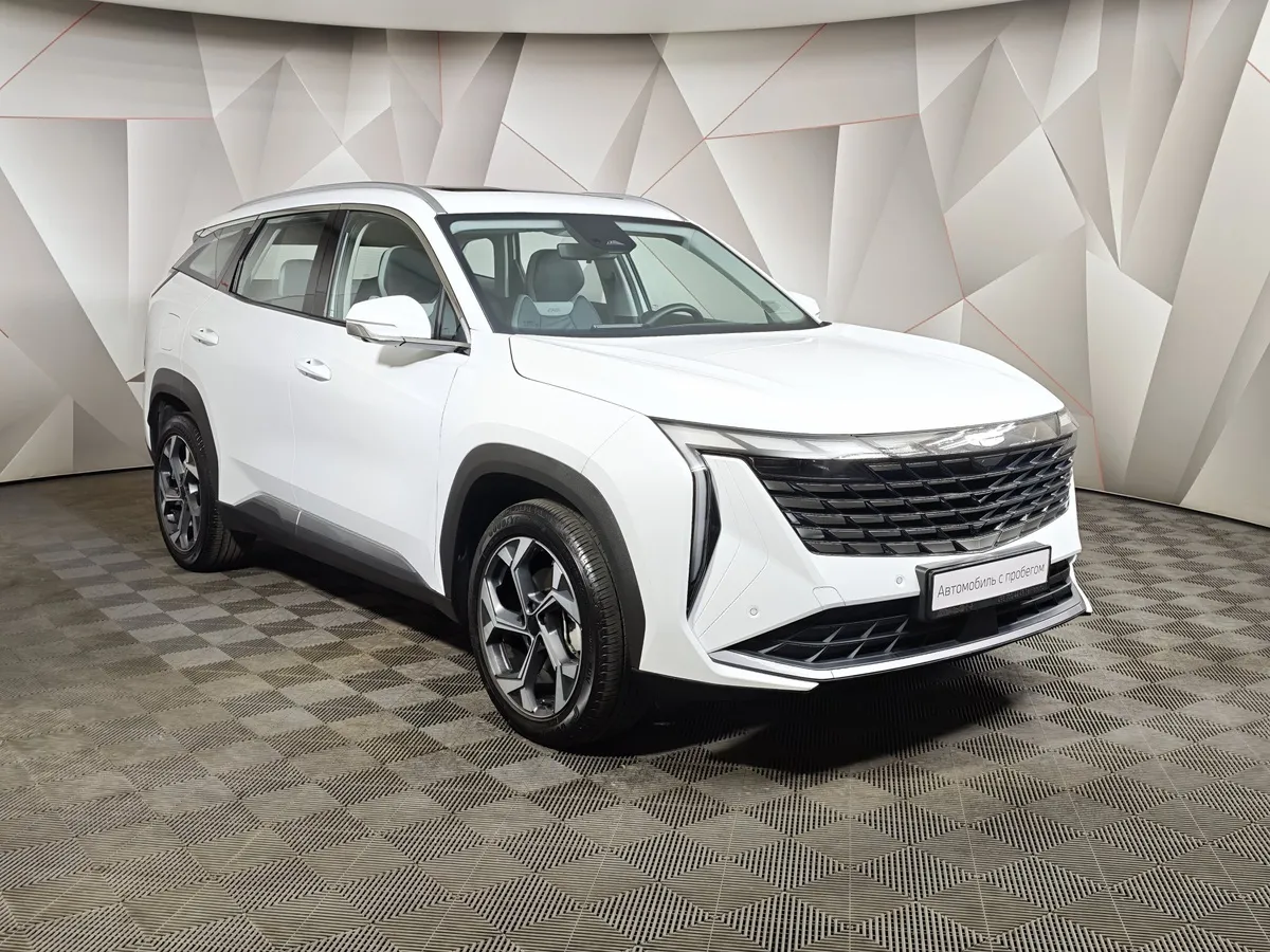 Geely Atlas 2.0T AT 4WD (200 л.с.) Флагман Белый в АВИЛОН. Слайд №3