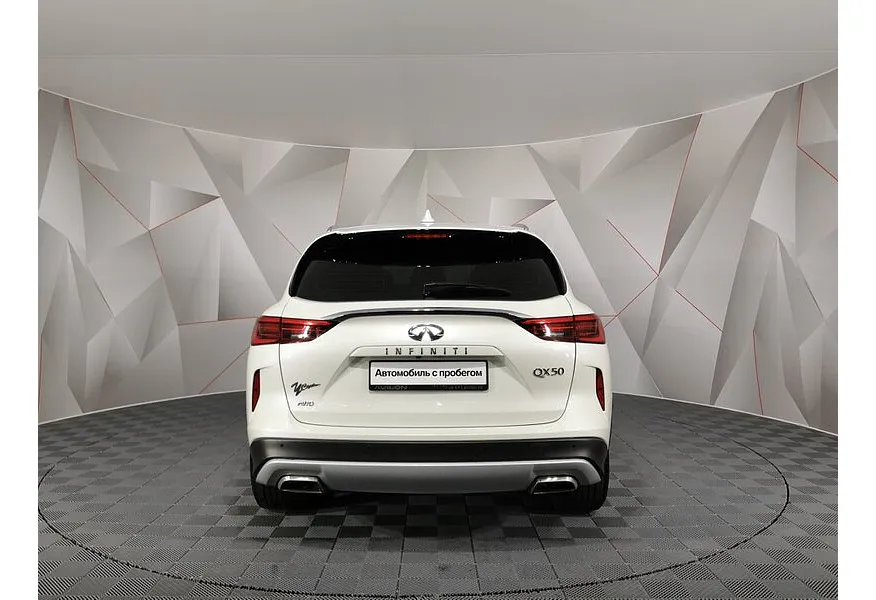 Infiniti QX50 2.0 VC-T CVT AWD (249 л.с.) Белый в АВИЛОН. Слайд №6