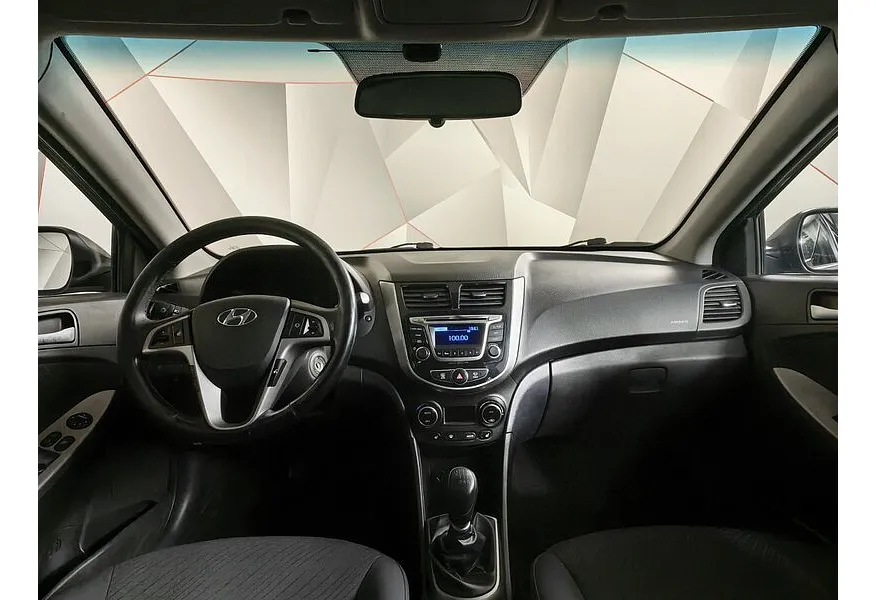 Hyundai Solaris 1.6 MT (123 л.с.) Comfort Серый в АВИЛОН. Слайд №13