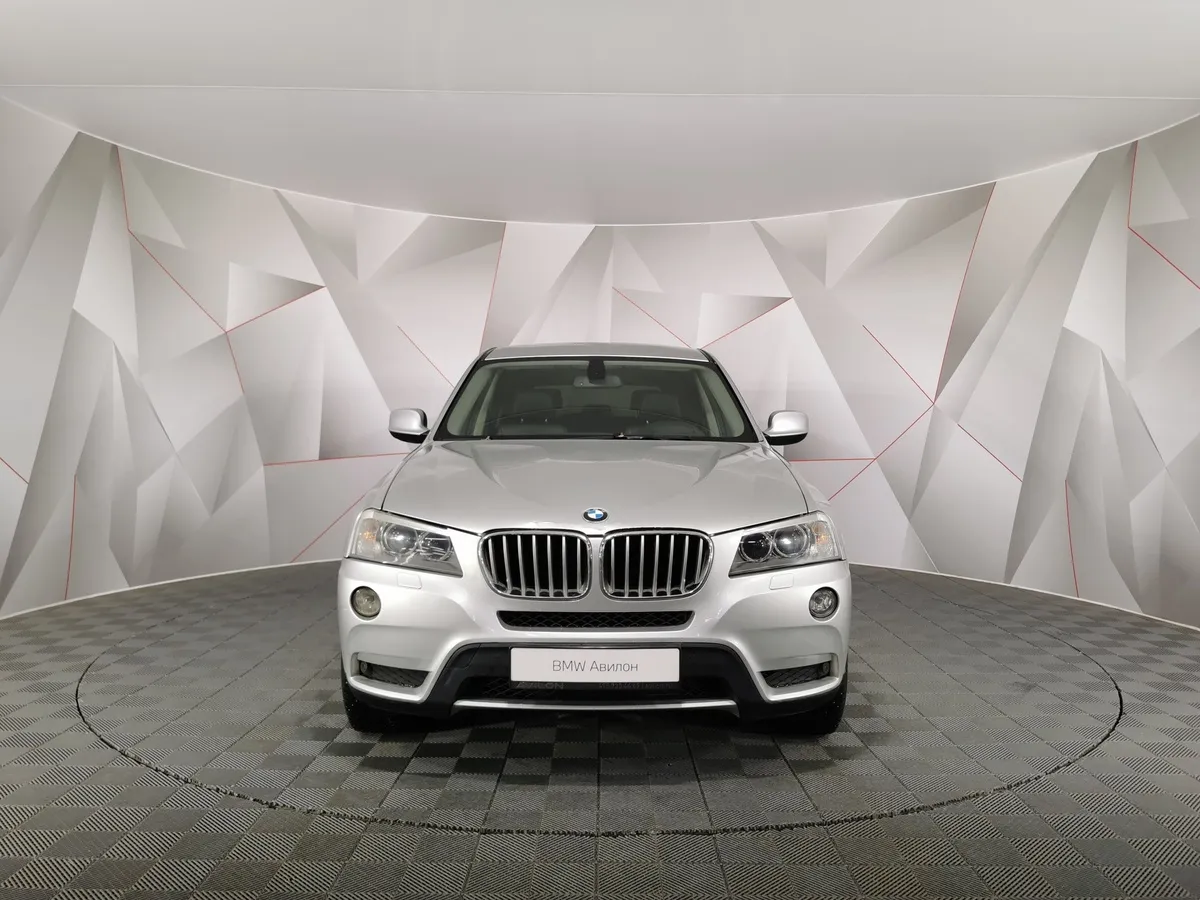 BMW X3 xDrive28i AT (245 л.с.) Серебристый в АВИЛОН. Слайд №3