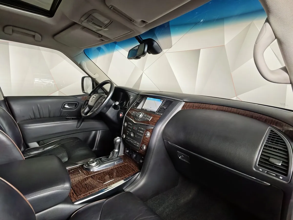Nissan Patrol 5.6 AT 4WD (405 л.с.) Серебристый в АВИЛОН. Слайд №12