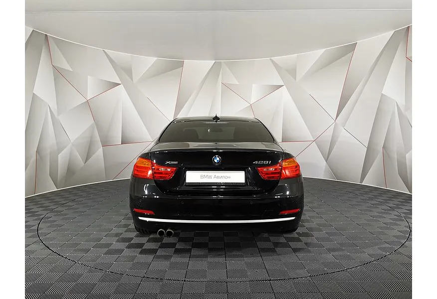 BMW 4 серия 428i xDrive AT (245 л.с.) Черный в АВИЛОН. Слайд №5
