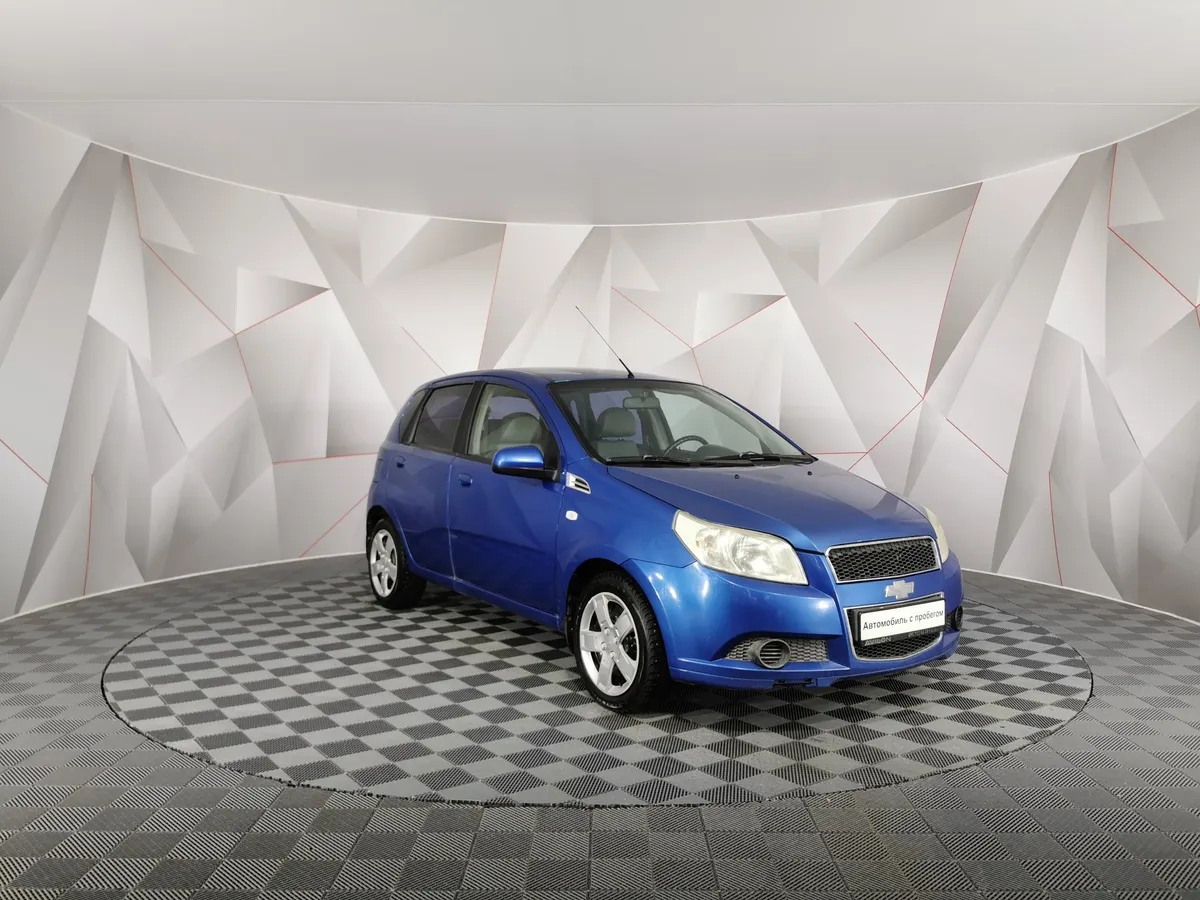 Chevrolet Aveo 1.4i MT (82 л.с.) Синий в АВИЛОН. Слайд №3