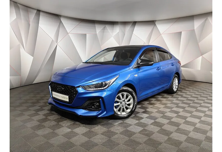 АВИЛОН - Hyundai Solaris 1.4 AT (100 л.с.) Active Plus Синий - slide 9582182