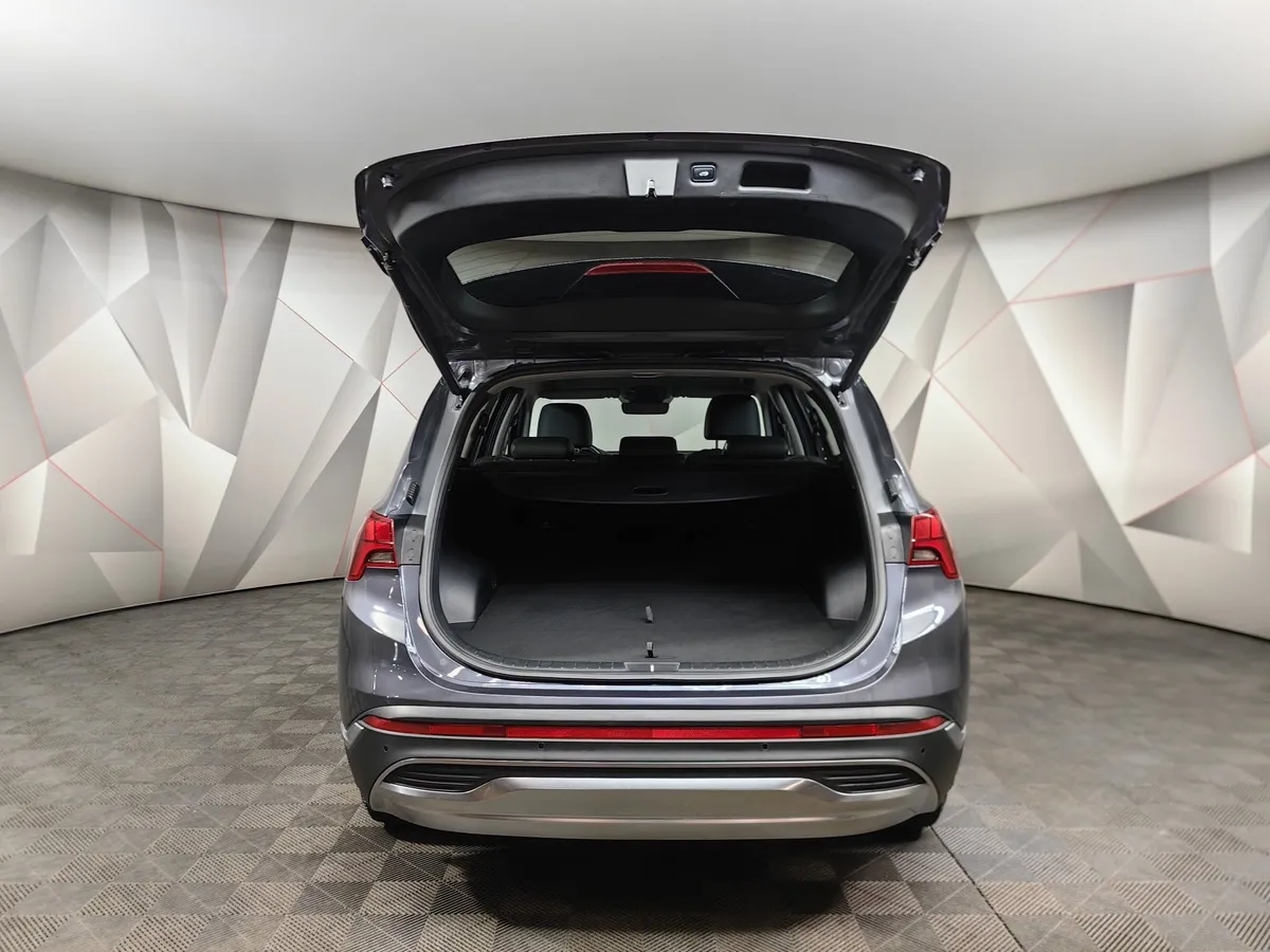 Hyundai Santa Fe 2.2 CRDi AWD 8AT (200 л.с.) High-Tech Синий в АВИЛОН. Слайд №12
