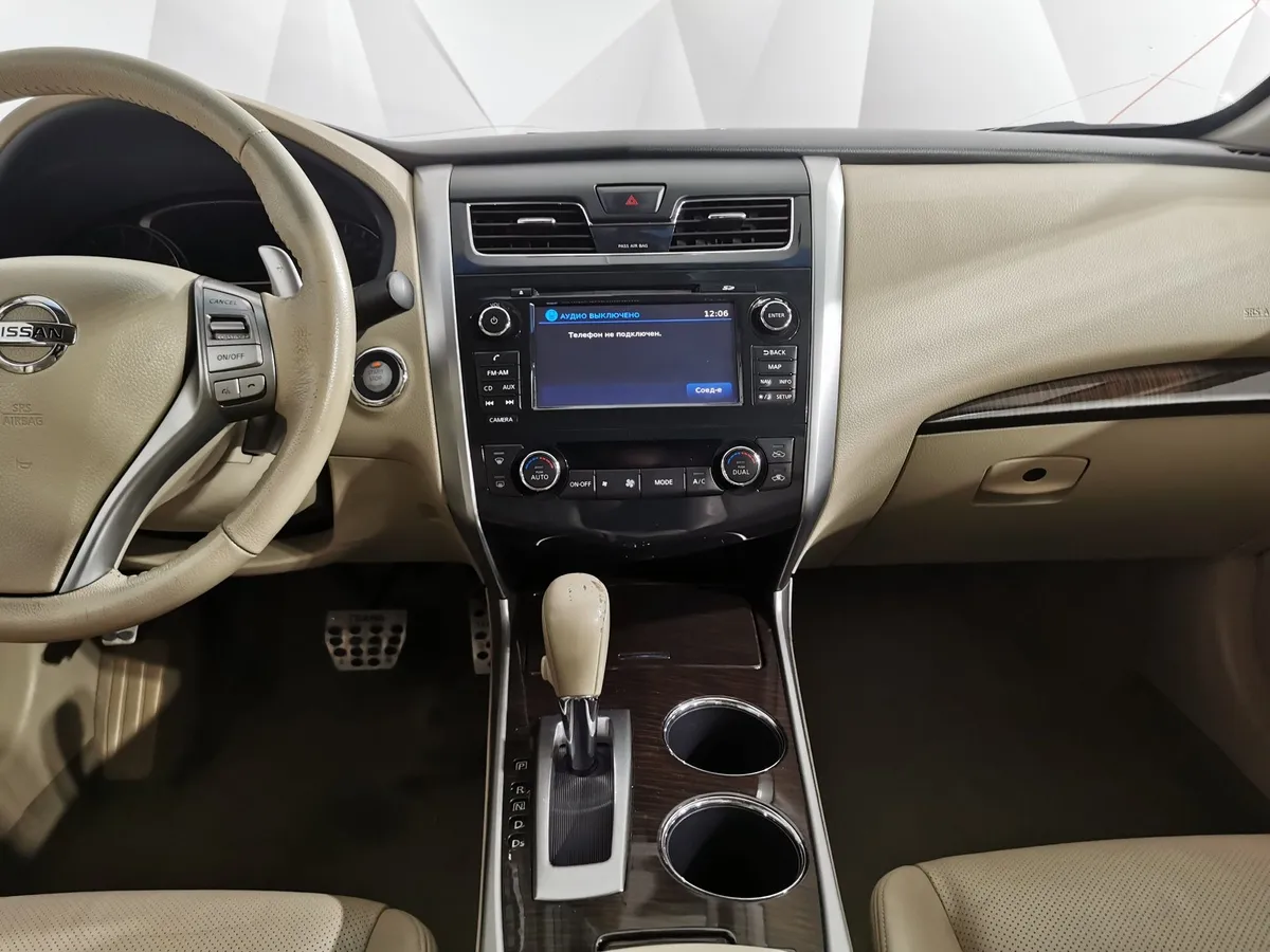 Nissan Teana 2.5 Xtronic (173 л.с.) Черный в АВИЛОН. Слайд №15