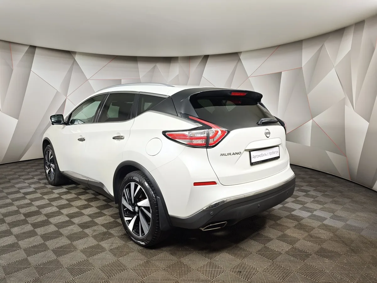 Nissan Murano 3.5 Xtronic AWD (249 л.с.) Белый в АВИЛОН. Слайд №4