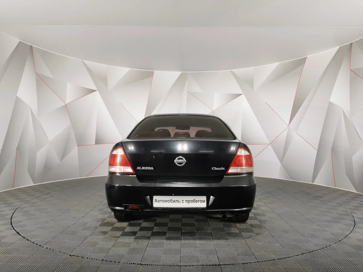 Nissan Almera Classic 1.6 MT (107 л.с.) Черный в АВИЛОН. Слайд №8