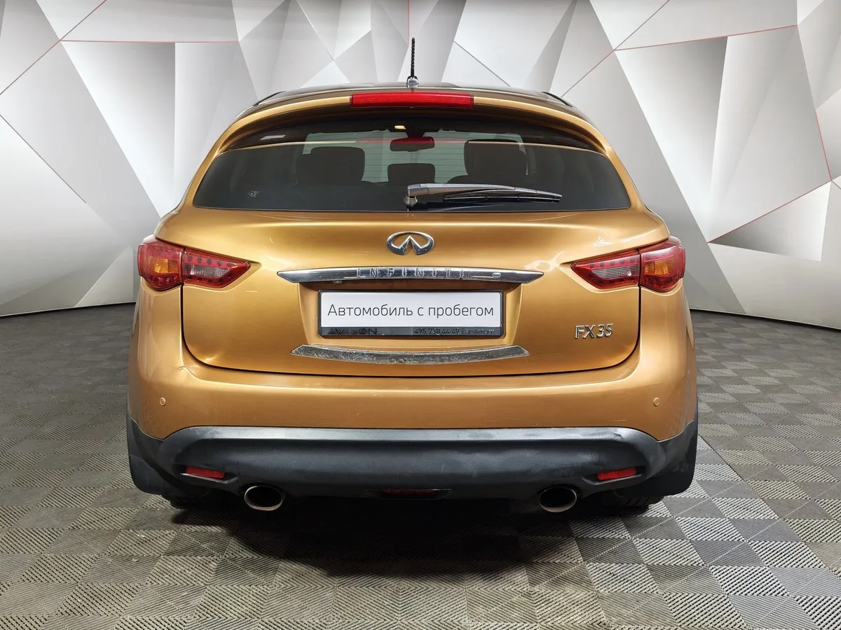 Infiniti FX-Series FX35 AT AWD (307 л.с.) Золотой в АВИЛОН. Слайд №8