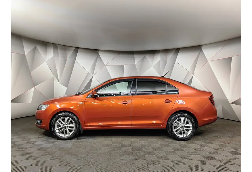 Skoda Rapid 1.6 AT (110 л.с.) Active Оранжевый в АВИЛОН. Слайд №5