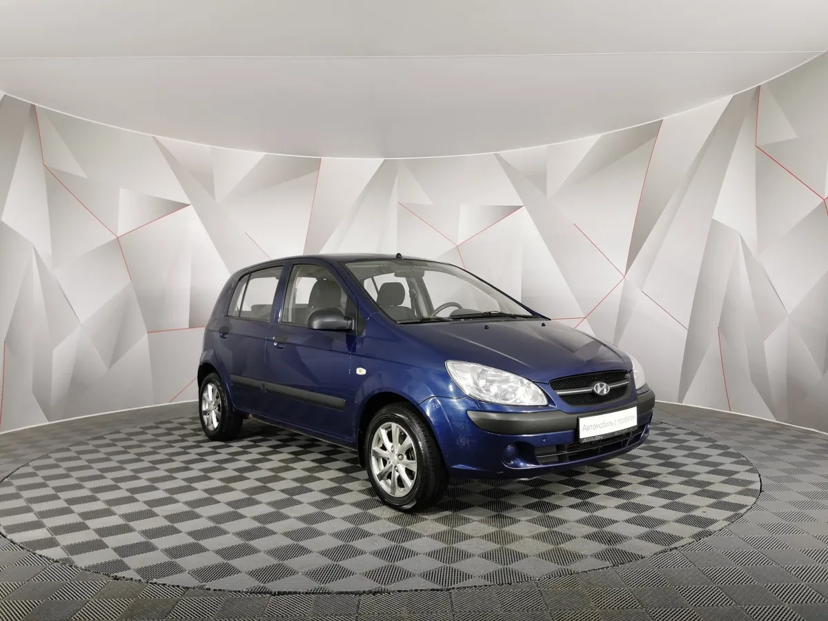 Hyundai Getz 1.1 MT (66 л.с.) Синий в АВИЛОН. Слайд №3