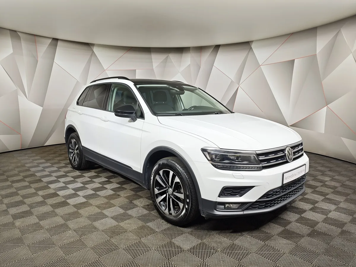 Volkswagen Tiguan 1.4 TSI BlueMotion DSG (150 л.с.) Highline Белый в АВИЛОН. Слайд №3