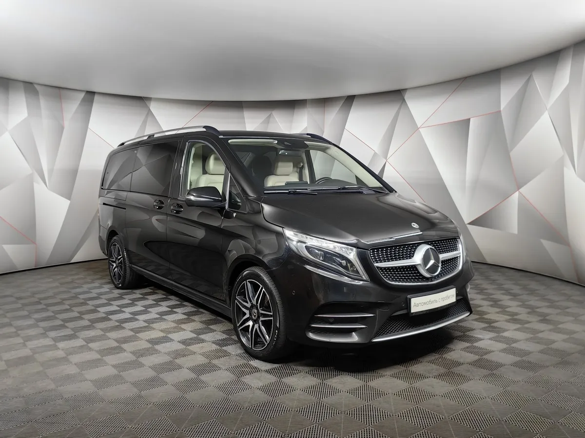 Mercedes-Benz V-Класс V 250 d AT L2 4x4 (190 л.с.) Exclusive Черный в АВИЛОН. Слайд №3