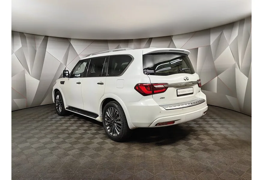 Infiniti QX80 5.6 АТ AWD (405 л.с.) Белый в АВИЛОН. Слайд №4