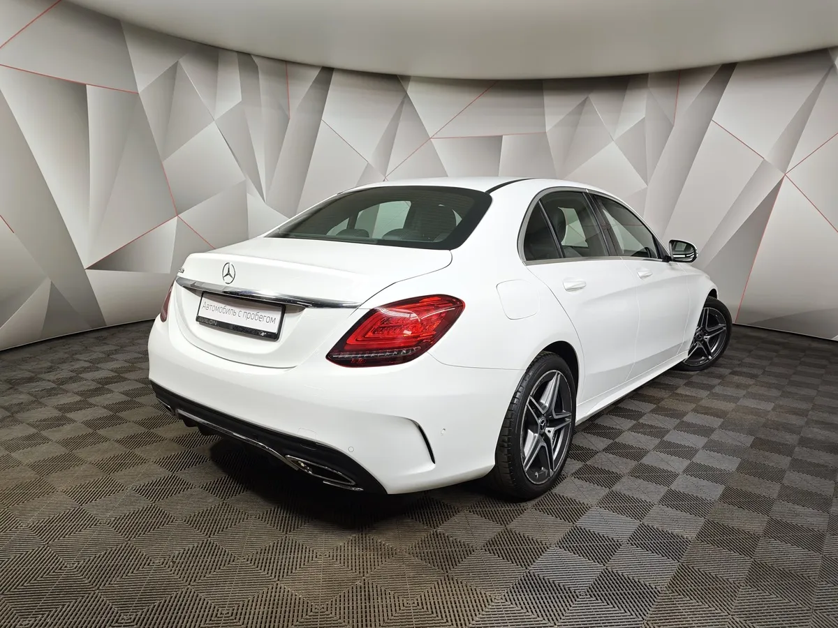 Mercedes-Benz C-Класс C 180 9G-Tronic (150 л.с.) Белый в АВИЛОН. Слайд №2