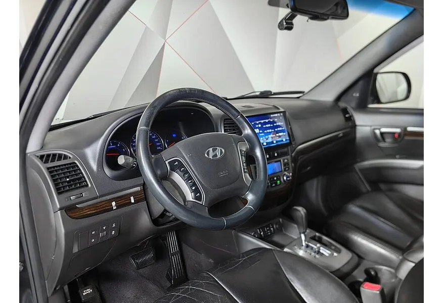 Hyundai Santa Fe 2.2 CRDi AT 4WD (197 л.с.) Черный в АВИЛОН. Слайд №18