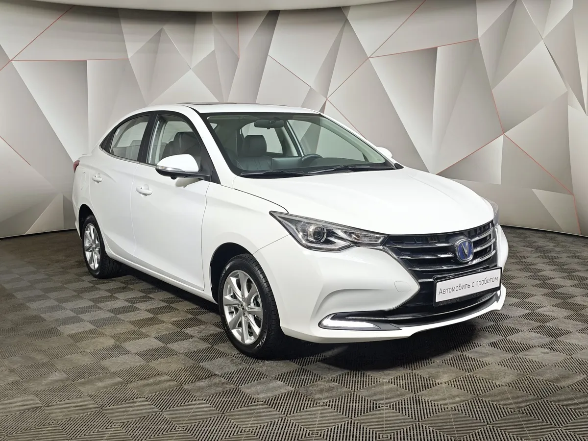 Changan Alsvin 1.5 DSG 2WD (107 л.с.) Tech Белый в АВИЛОН. Слайд №3