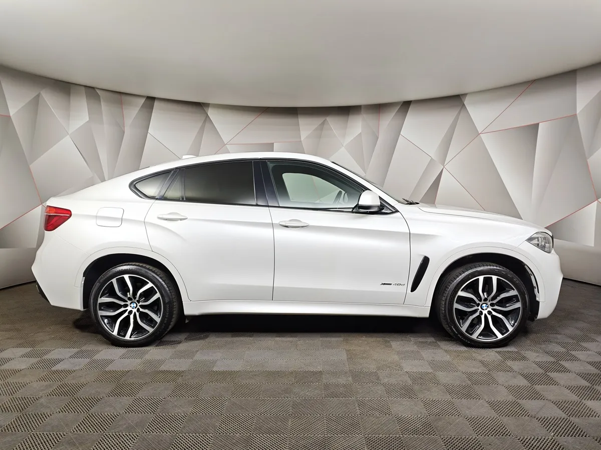 BMW X6 xDrive40d Steptronic (313 л.с.) Белый в АВИЛОН. Слайд №6