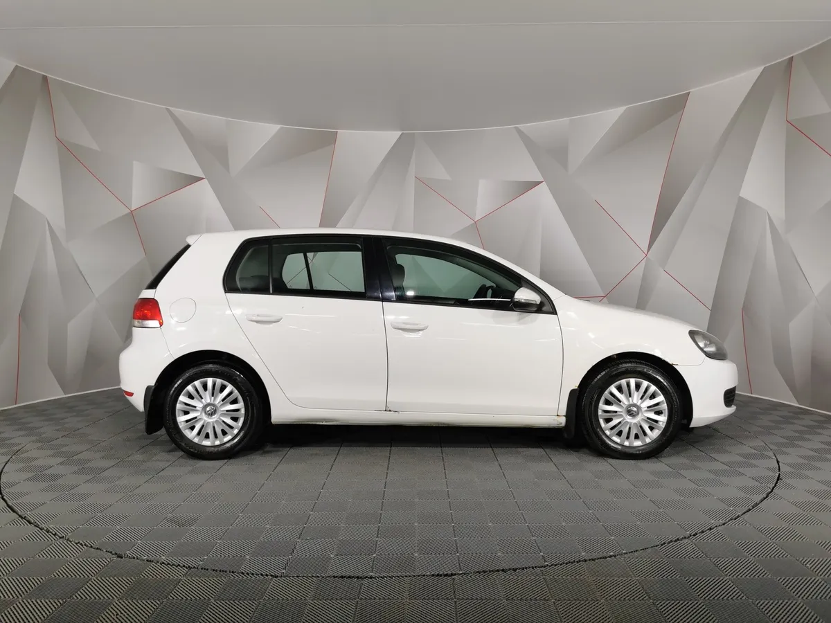 Volkswagen Golf 1.4 TSI DSG (122 л.с.) Trendline Белый в АВИЛОН. Слайд №6