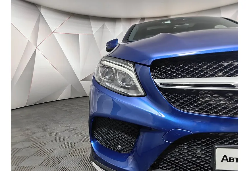Mercedes-Benz GLE Купе 350 d 4MATIC 9G-TRONIC (249 л.с.) Особая серия Синий в АВИЛОН. Слайд №10