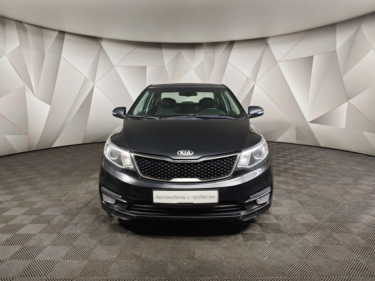 Kia Rio 1.6 AT (123 л.с.) Черный в АВИЛОН. Слайд №7