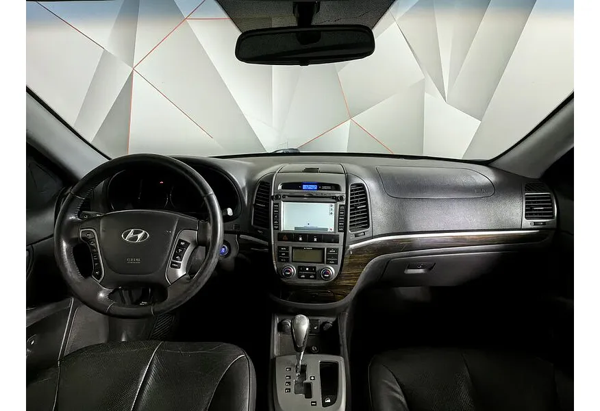 Hyundai Santa Fe 2.4 AT 4WD (174 л.с.) Черный в АВИЛОН. Слайд №12