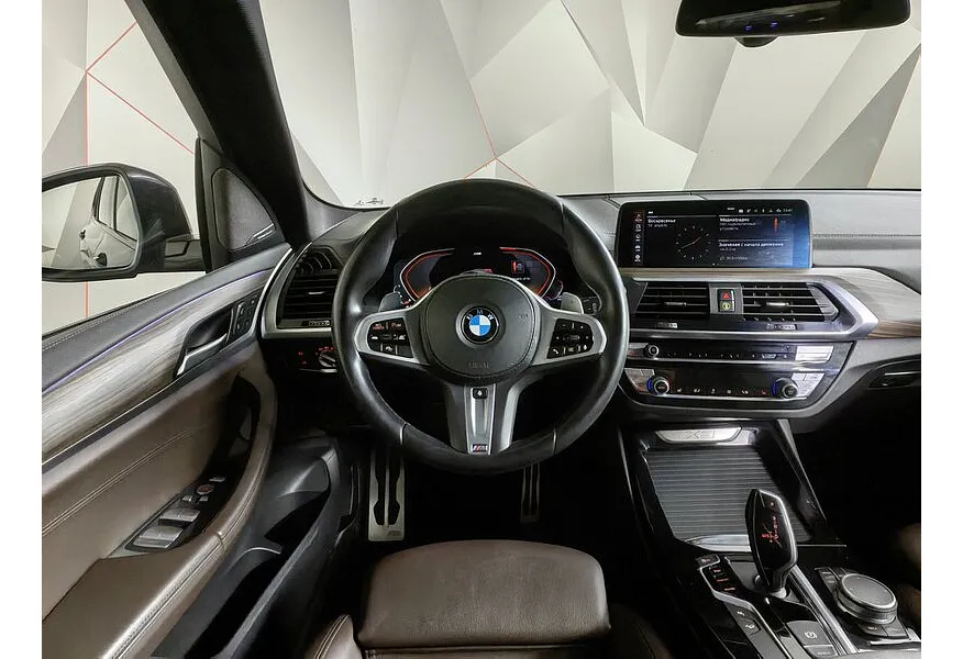 BMW X3 xDrive30d AT (249 л.с.) M Sport Черный в АВИЛОН. Слайд №15