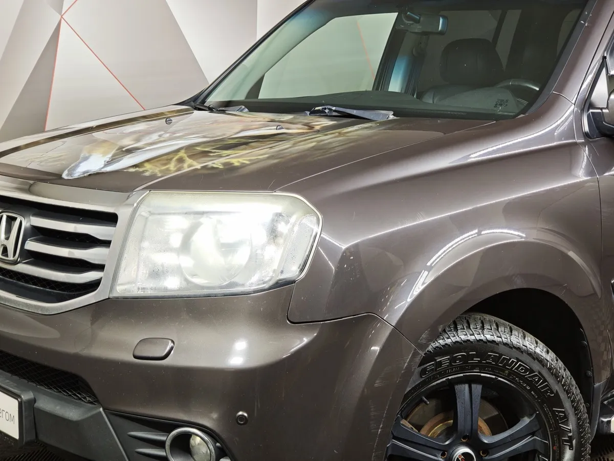 Honda Pilot 3.5 AT 4WD (249 л.с.) Коричневый в АВИЛОН. Слайд №10