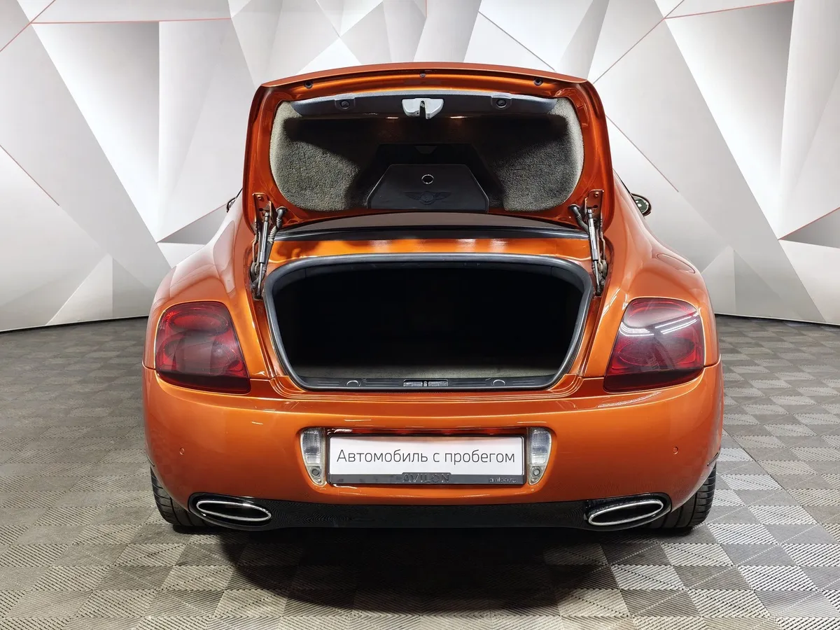 Bentley Continental GT 6.0 AT Twin Turbo (560 л.с.) Оранжевый в АВИЛОН. Слайд №12
