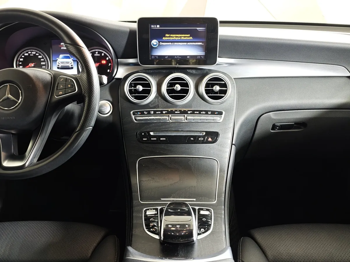 Mercedes-Benz GLC 250 9G-TRONIC 4MATIC (211 л.с.) Premium Белый в АВИЛОН. Слайд №15