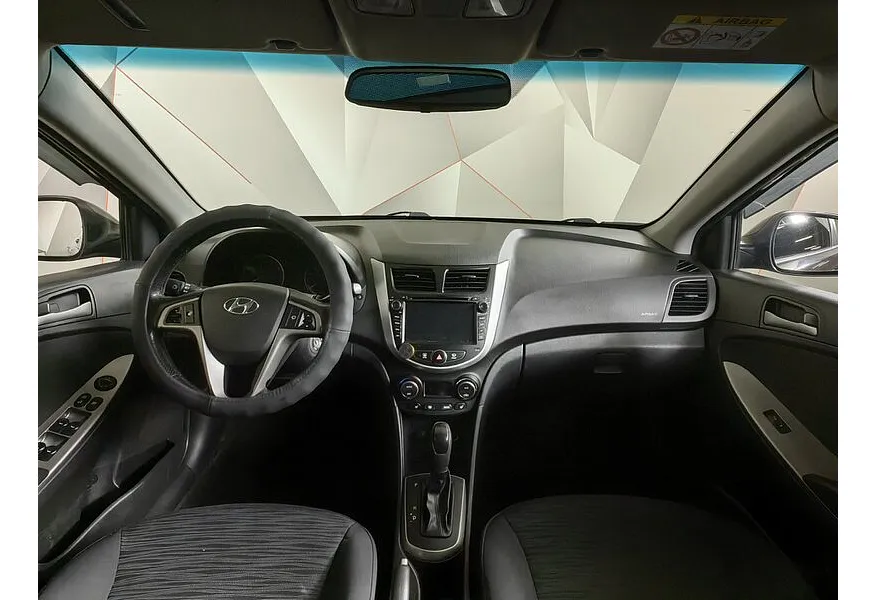 Hyundai Solaris 1.6 AT (123 л.с.) Super Series Коричневый в АВИЛОН. Слайд №12