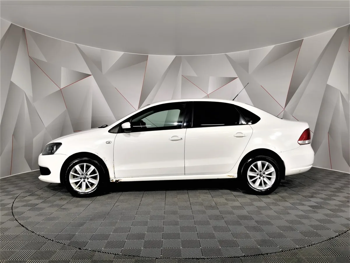 Volkswagen Polo 1.6 Tiptronic (105 л.с.) Trendline Белый в АВИЛОН. Слайд №5