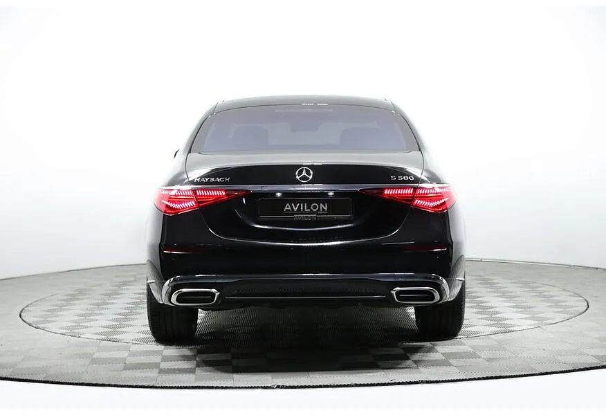 Mercedes-Benz S-Класс Maybach S 580 9G-Tronic 4Matic (503 л.с.) Черный в АВИЛОН. Слайд №4