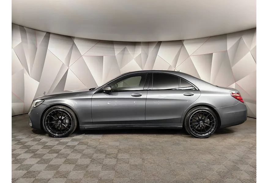 Mercedes-Benz S-Класс S 350 d 9G-Tronic 4Matic длинная база (249 л.с.) Серый в АВИЛОН. Слайд №5