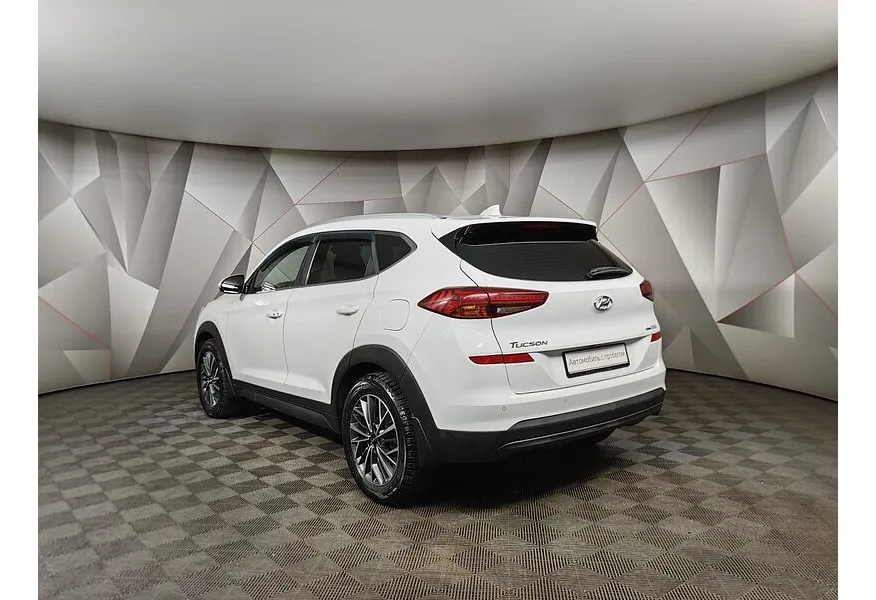 Hyundai Tucson 2.0 (185 л.с.) Diesel-8AT - 4WD Dynamic Белый в АВИЛОН. Слайд №4