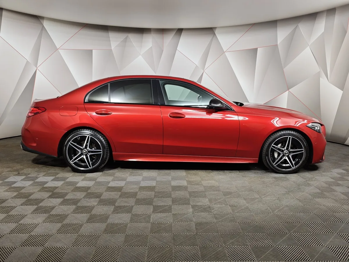 Mercedes-Benz C-Класс C 200 4MATIC (197 л.с.) Sport Красный в АВИЛОН. Слайд №6
