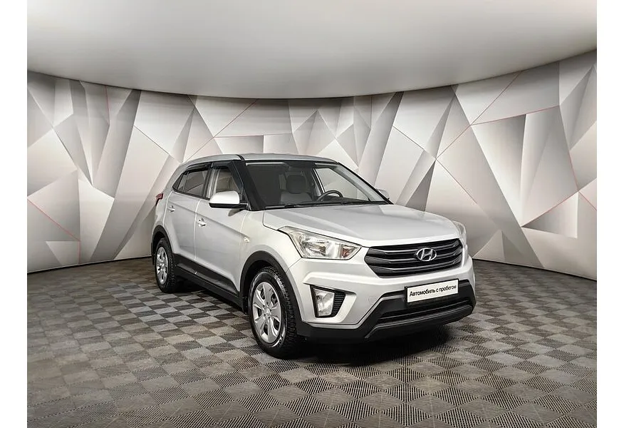 Hyundai Creta 1.6 AT AWD (121 л.с.) Active Серебристый в АВИЛОН. Слайд №3