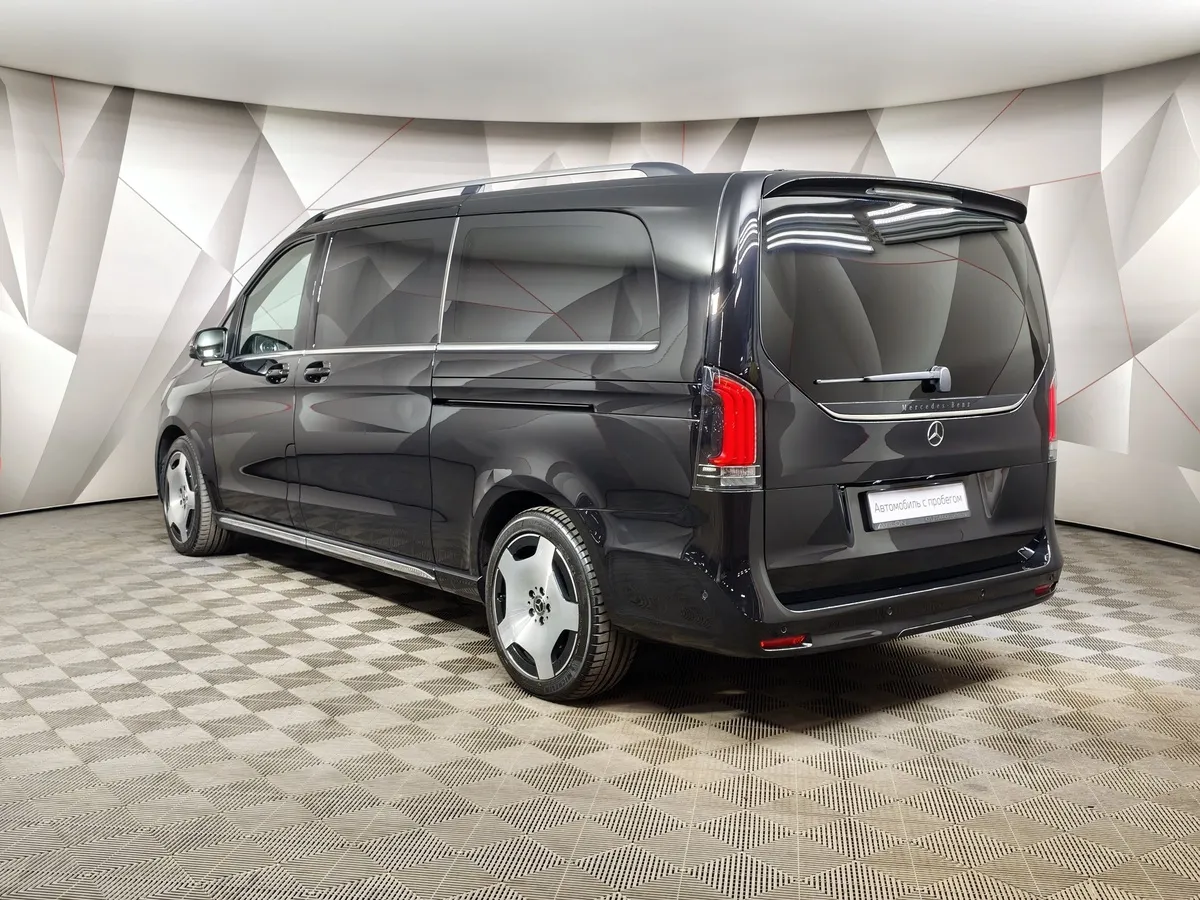 Mercedes-Benz V-Класс V 300 L3 4Motion 9G-Tronic (239 л.с.) Черный в АВИЛОН. Слайд №4